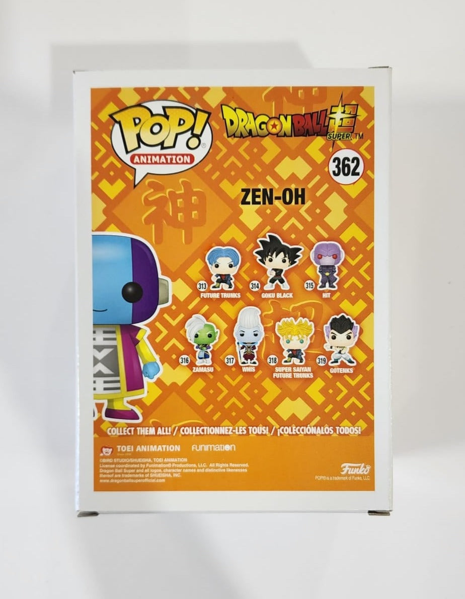 Dragon Ball Super - Zen-Oh #362 Galactic Toys Exclusive Stickered Signed Pop! Vinyl