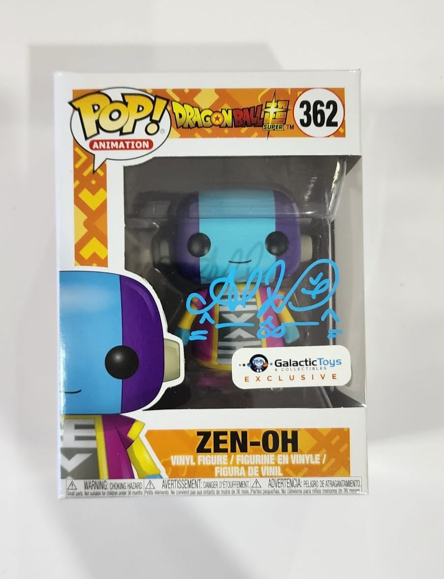 Dragon Ball Super - Zen-Oh #362 Galactic Toys Exclusive Stickered Signed Pop! Vinyl