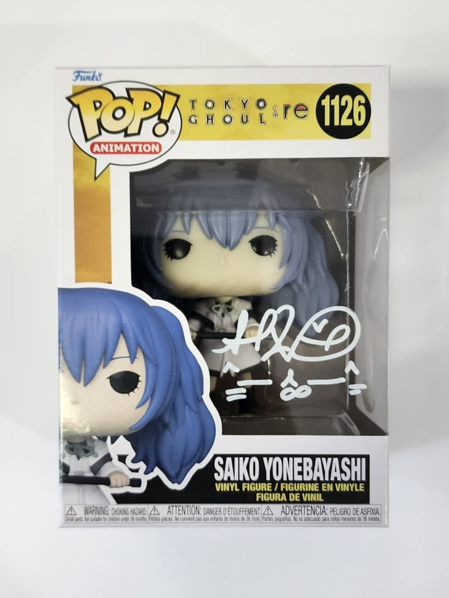 Tokyo Ghoul: Re - Saiko Yonebayashi #1126 Signed Pop! Vinyl