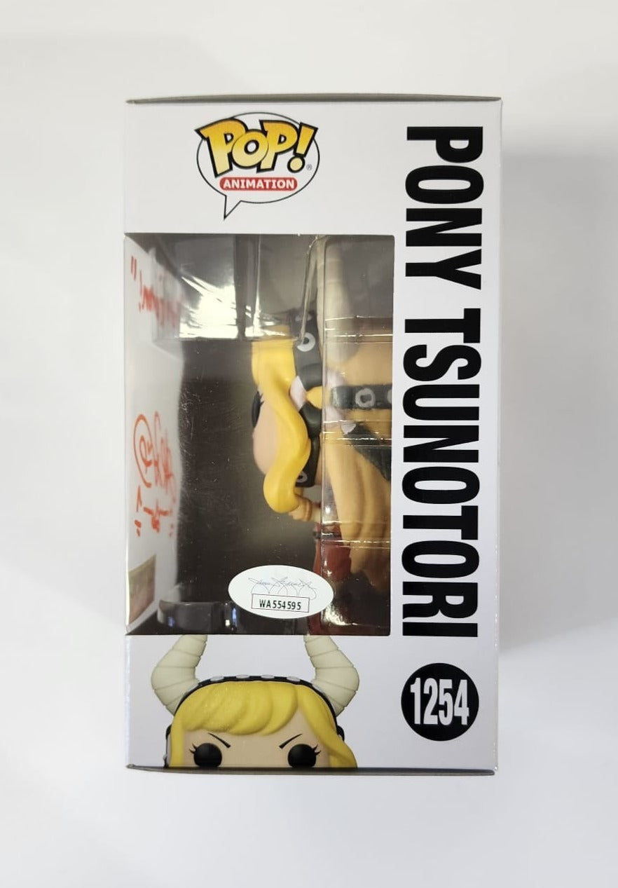 My Hero Academia - Pony Tsunotori #1254 Hot Topic Exclusive Stickered Signed Pop! Vinyl