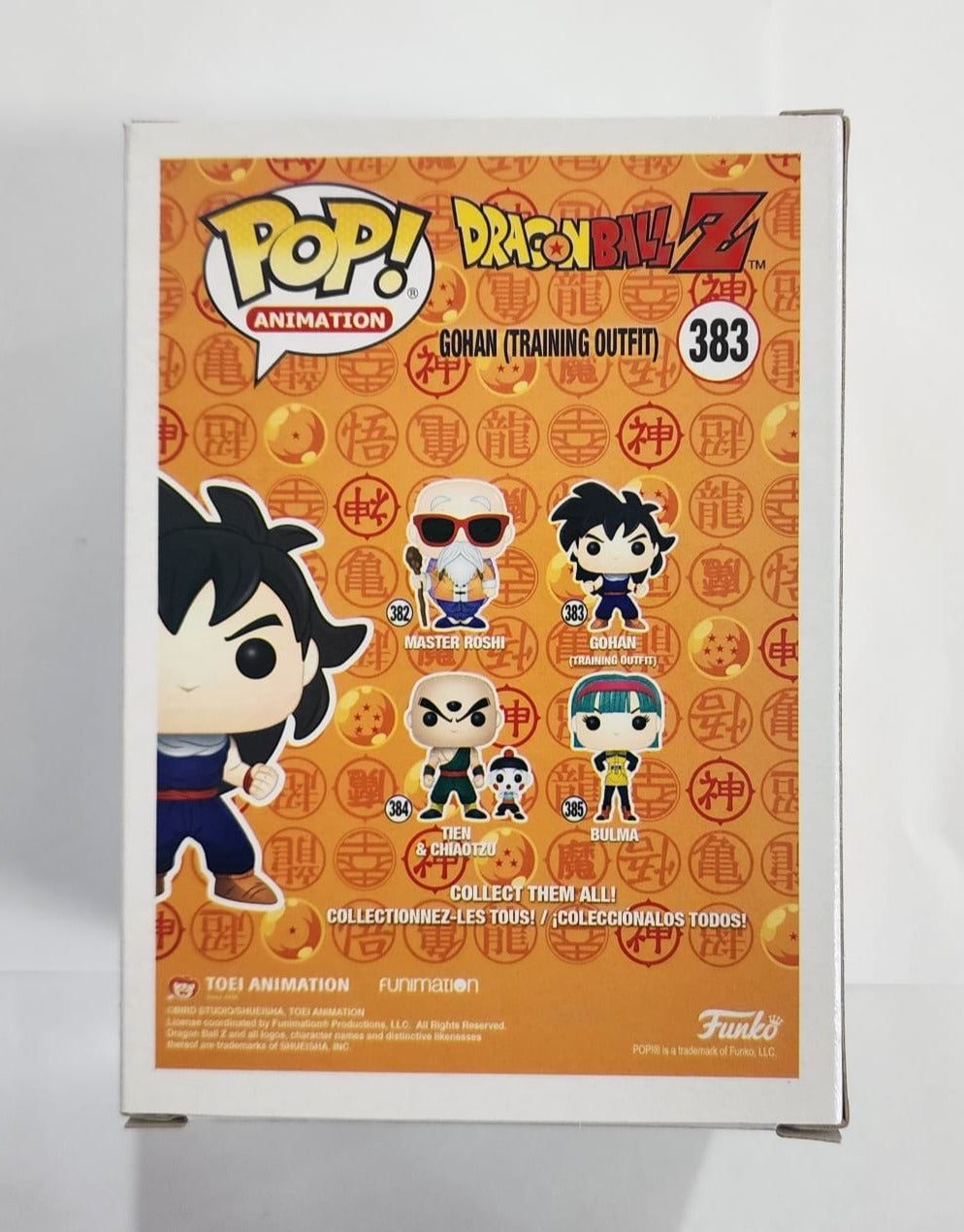 Dragon Ball Z - Gohan Training Outfit #383 Signed Pop! Vinyl