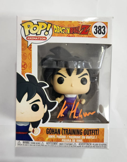 Dragon Ball Z - Gohan Training Outfit #383 Signed Pop! Vinyl