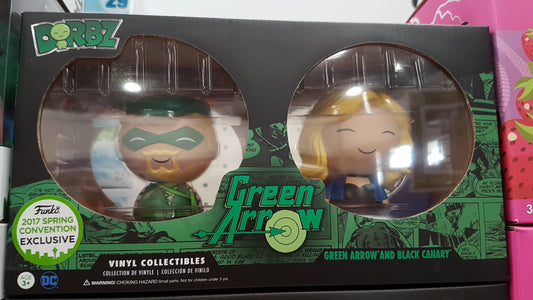 Green Arrow ans Black Canary ECCC 2017 Funko - Ozzie Collectables