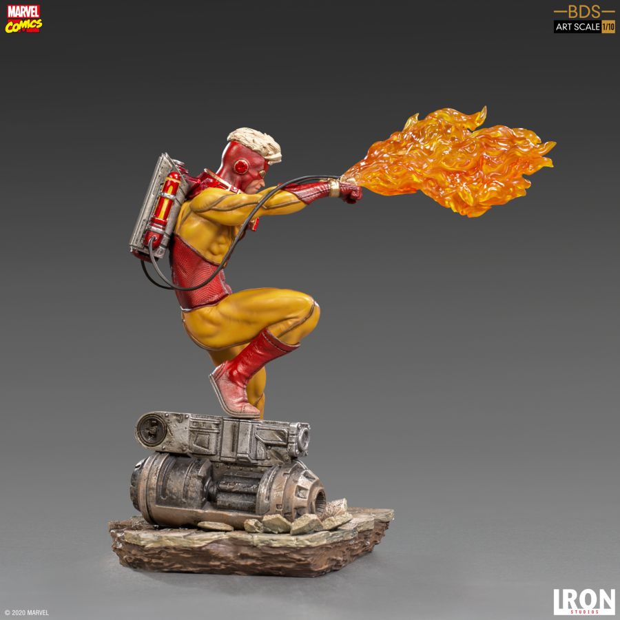 X-Men - Pyro 1:10 Scale Statue - Ozzie Collectables