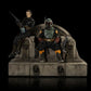 Star Wars: The Mandalorian - Boba Fett & Fennec Shand on Throne Deluxe 1:10 Scale Statue