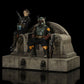 Star Wars: The Mandalorian - Boba Fett & Fennec Shand on Throne Deluxe 1:10 Scale Statue