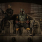 Star Wars: The Mandalorian - Boba Fett & Fennec Shand on Throne Deluxe 1:10 Scale Statue