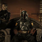 Star Wars: The Mandalorian - Boba Fett & Fennec Shand on Throne Deluxe 1:10 Scale Statue