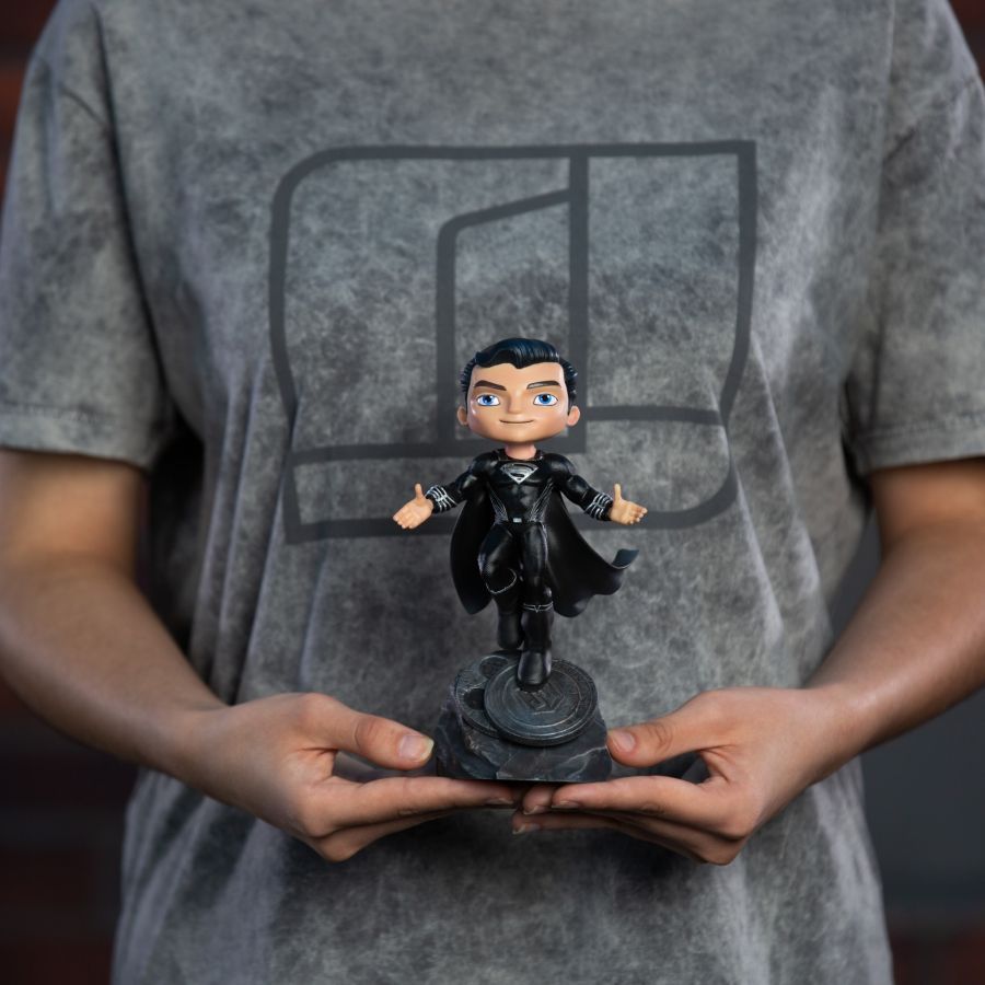 Justice League Movie: Snyder Cut - Superman Black Suit Minico