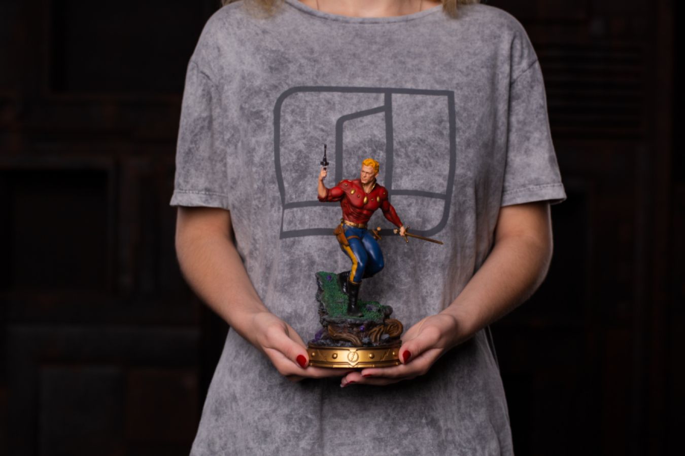 Flash Gordon - Flash Gordon Deluxe 1:10 Scale Statue
