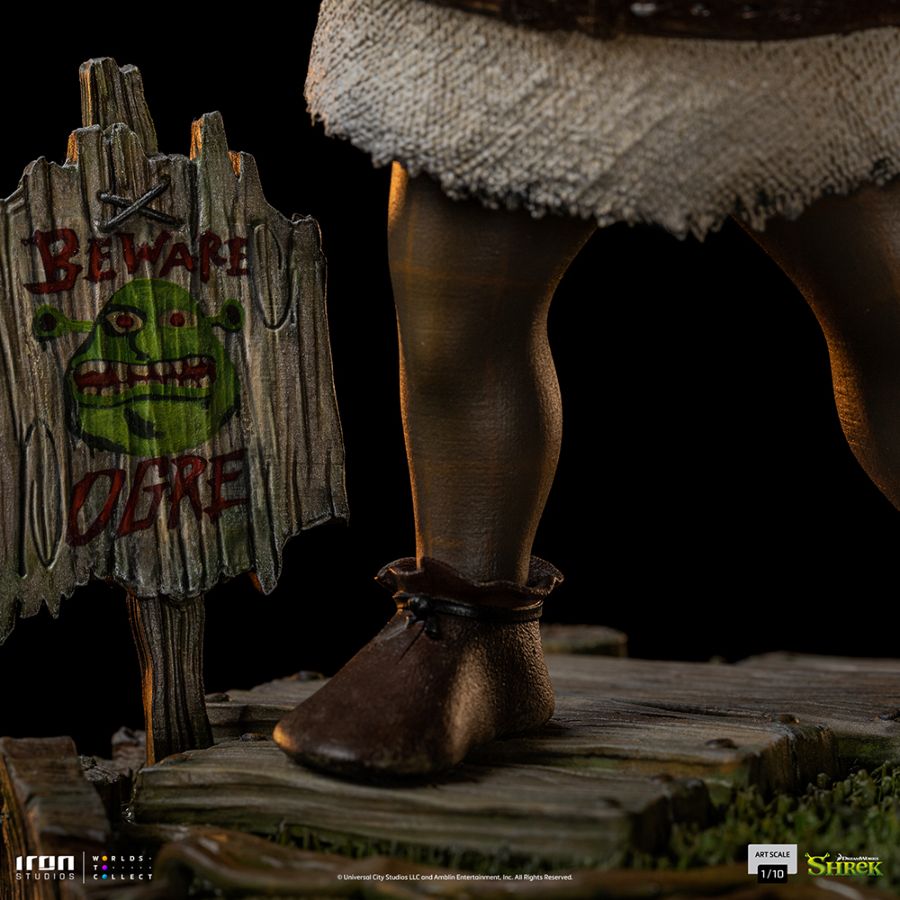 Shrek - Shrek, Donkey & Gingerbread Man Deluxe 1:10 Scale Statue
