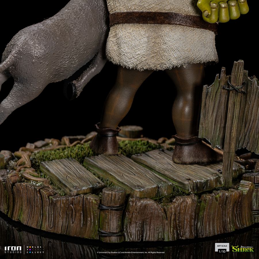 Shrek - Shrek, Donkey & Gingerbread Man Deluxe 1:10 Scale Statue
