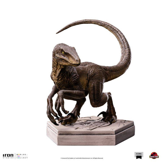 Jurassic Park - Velociraptor C Icons Statue
