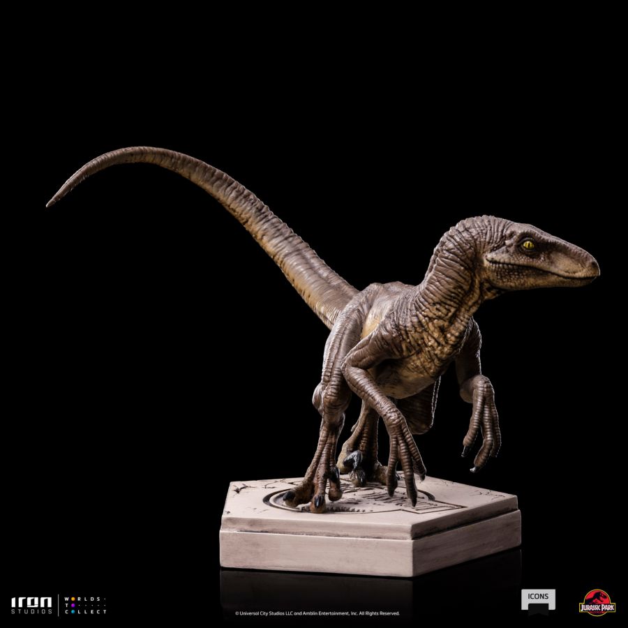 Jurassic Park - Velociraptor C Icons Statue