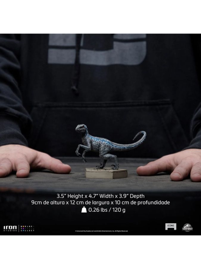Jurassic World - Velociraptor Blue Icons