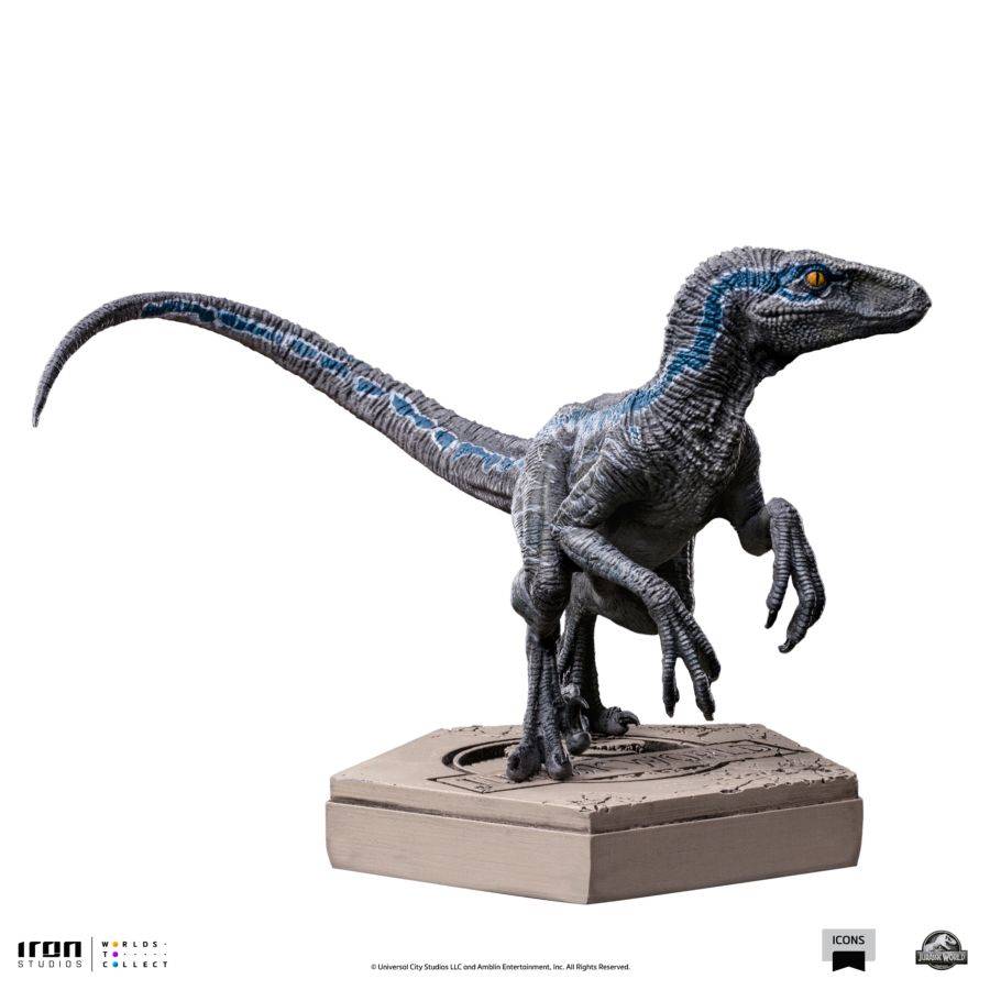 Jurassic World - Velociraptor B Blue Statue