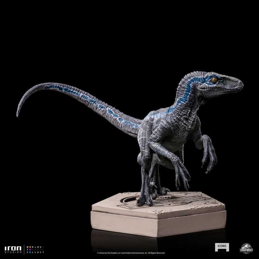 Jurassic World - Velociraptor B Blue Statue