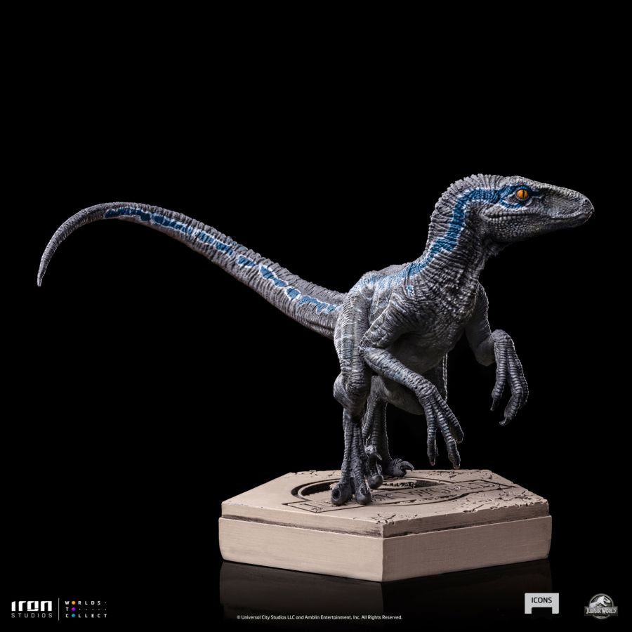 Jurassic World - Velociraptor B Blue Statue