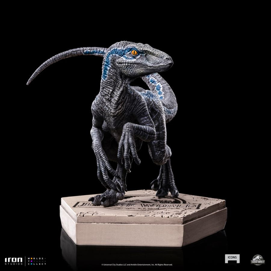 Jurassic World - Velociraptor B Blue Statue