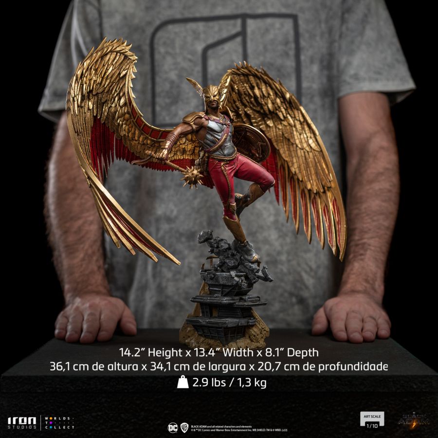 Black Adam - Hawkman 1:10 Scale Statue