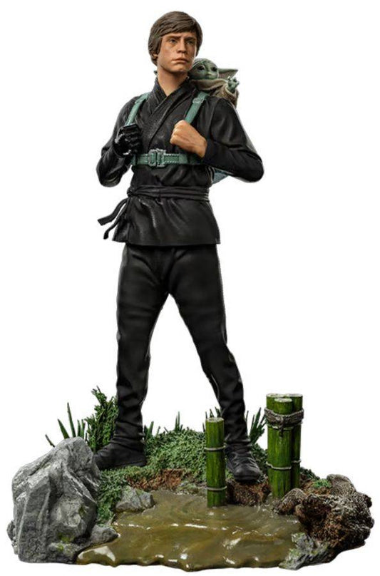 Star Wars: Book of Boba Fett - Luke and Grogu Training 1:10 Scale Statue