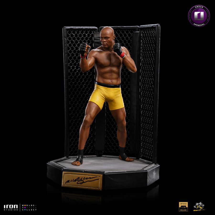 UFC - Anderson "Spider" Silva (Signed Version) Deluxe Art Scale 1:10 Scale Statue