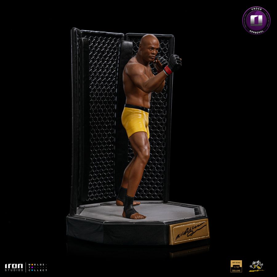 UFC - Anderson "Spider" Silva (Signed Version) Deluxe Art Scale 1:10 Scale Statue