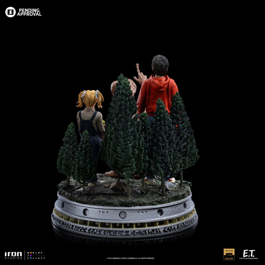 E.T. - Elliot & Gertie Deluxe 1:10 Scale Statue