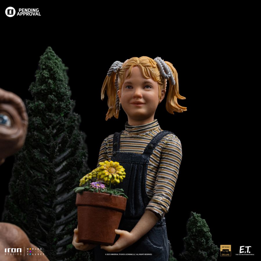 E.T. - Elliot & Gertie Deluxe 1:10 Scale Statue