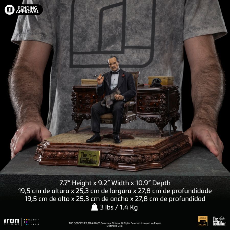 The Godfather - Don Vito Corleone Deluxe 1:10 Scale Statue