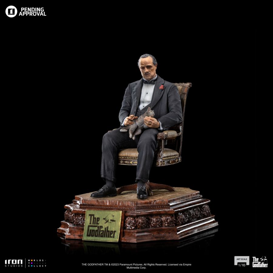Godfather - Don Vito Corleone 1:10 Scale Statue