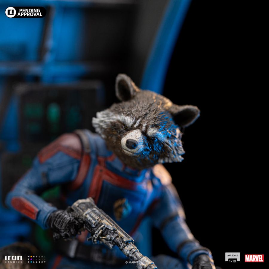 Guardians of the Galaxy: Vol. 3 - Rocket Raccoon 1:10 Statue