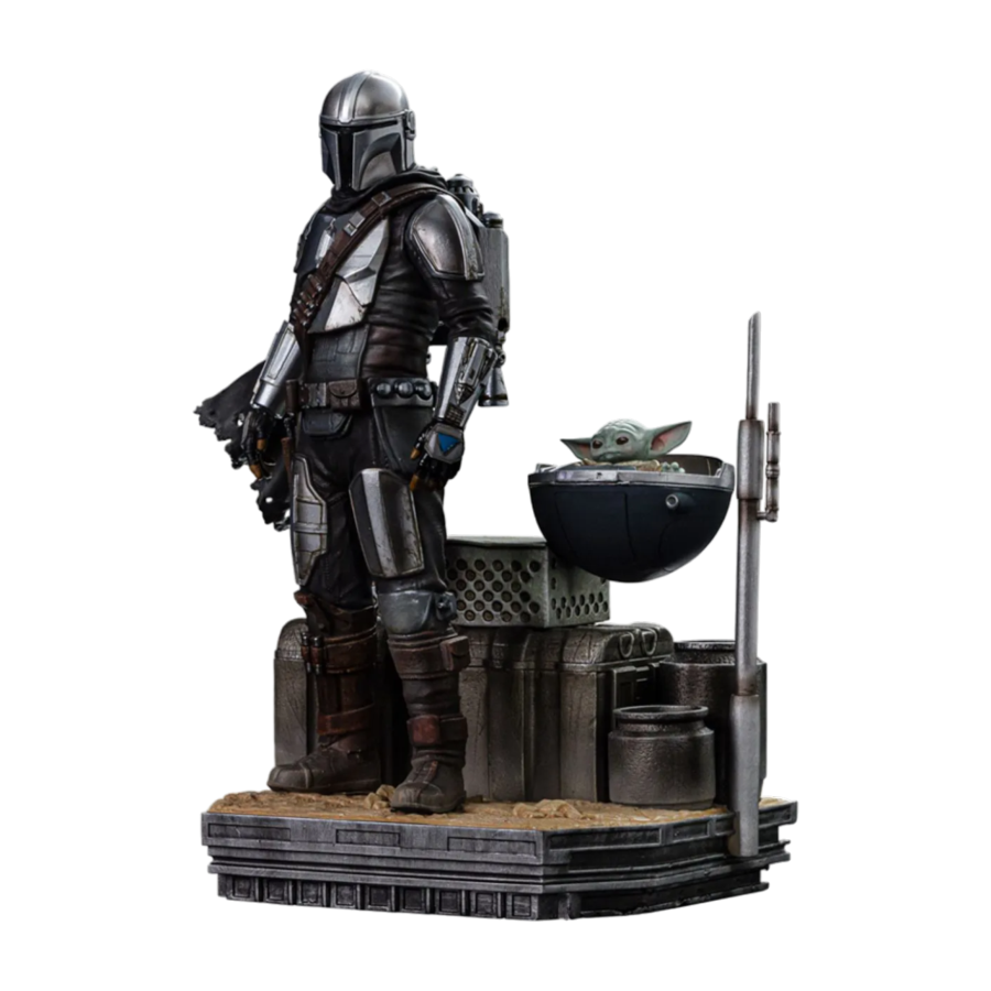 Star Wars: Mandalorian - Din Djarin & Din Grogu 1:10 Scale Statue