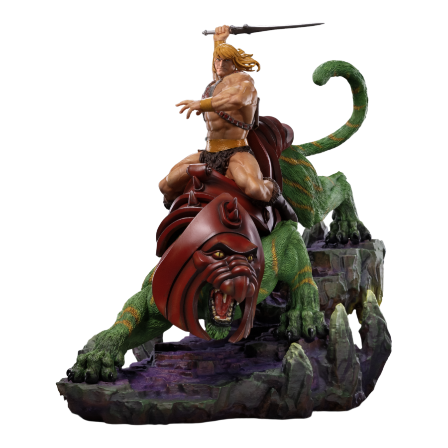 Masters of the Universe - He-Man & Battle-Cat 1:10 Scale Statue