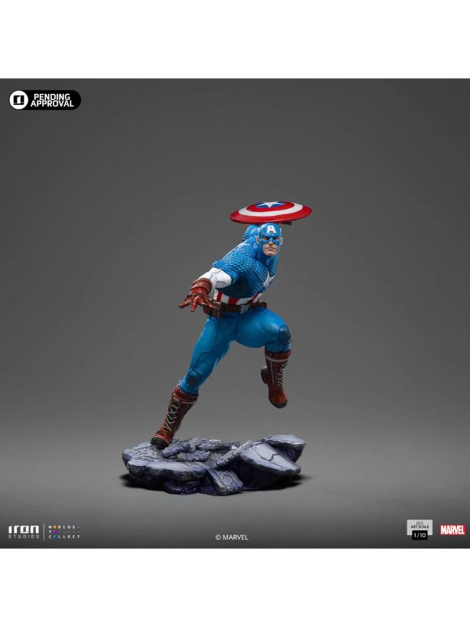 Captain America - Captain America 1:10 Scale Statue