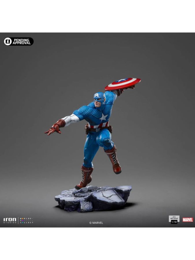 Captain America - Captain America 1:10 Scale Statue