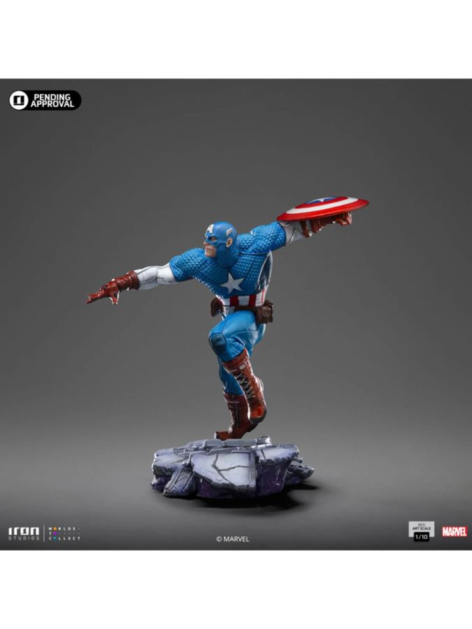 Captain America - Captain America 1:10 Scale Statue