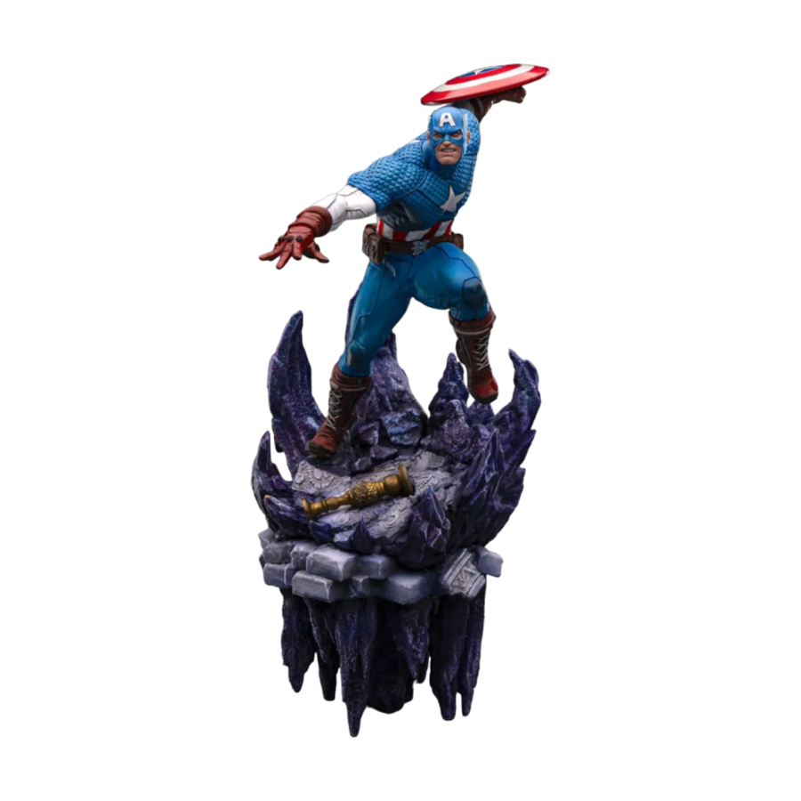 Captain America - Captain America Deluxe 1:10 Scale Statue