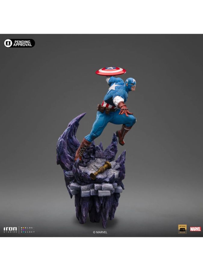 Captain America - Captain America Deluxe 1:10 Scale Statue