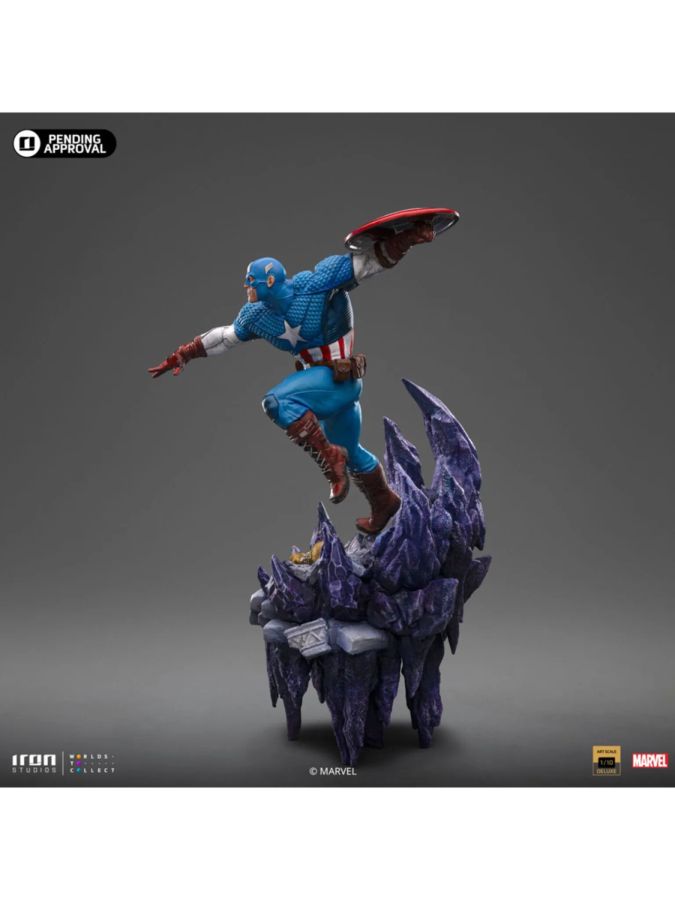 Captain America - Captain America Deluxe 1:10 Scale Statue