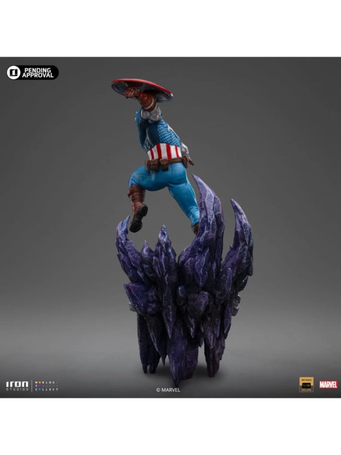 Captain America - Captain America Deluxe 1:10 Scale Statue