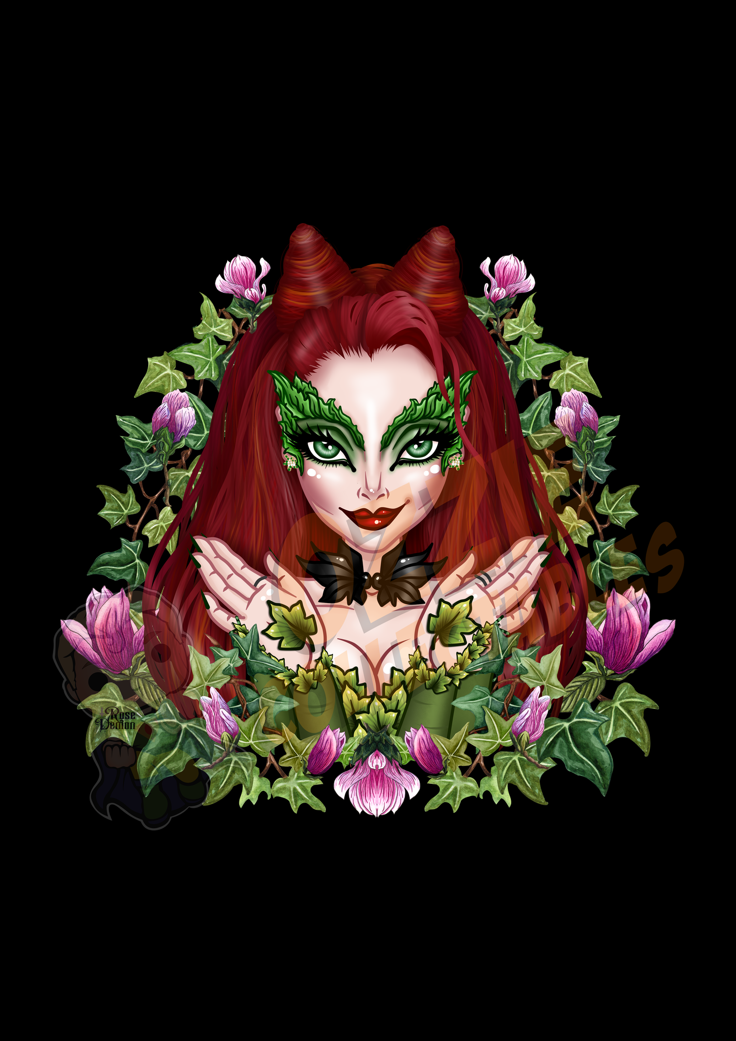 Batman & Robin - Poison Ivy - Rose Demon Art Print Poster