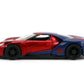 Marvel Comics - Spider-Man 2017 Ford GT 1:32 Hollywood Ride