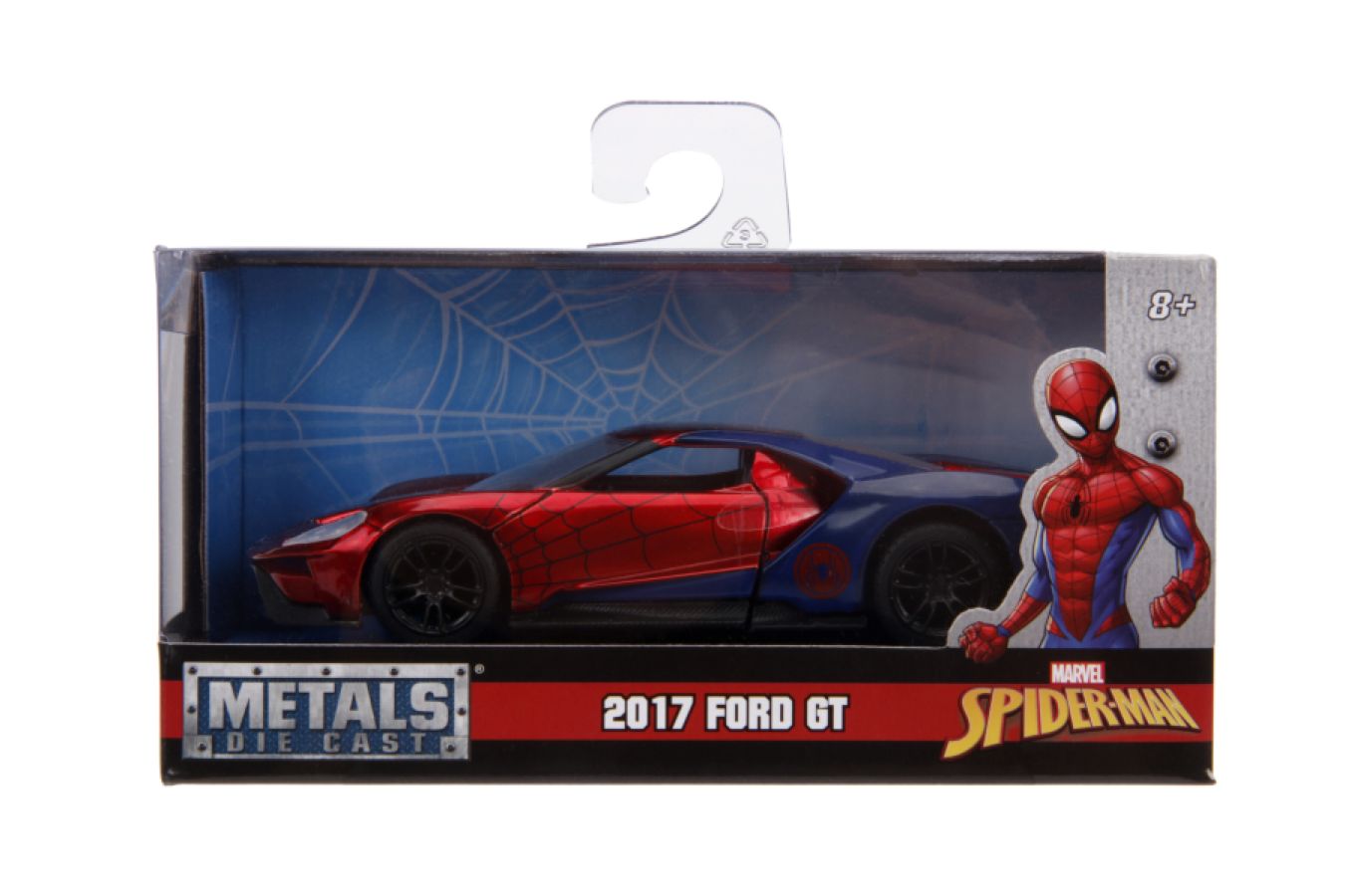 Marvel Comics - Spider-Man 2017 Ford GT 1:32 Hollywood Ride