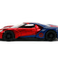 Spider-Man - 2017 Ford GT 1:32 Hollywood Ride - Ozzie Collectables