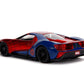 Spider-Man - 2017 Ford GT 1:32 Hollywood Ride - Ozzie Collectables
