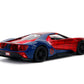 Spider-Man - 2017 Ford GT 1:32 Hollywood Ride - Ozzie Collectables