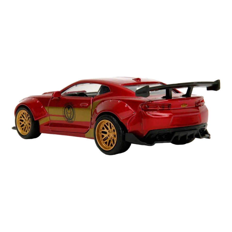 Marvel Comics - 2016 Chevy Camaro SS Widebody with Ironman 1:32 Scale Diecast Figure