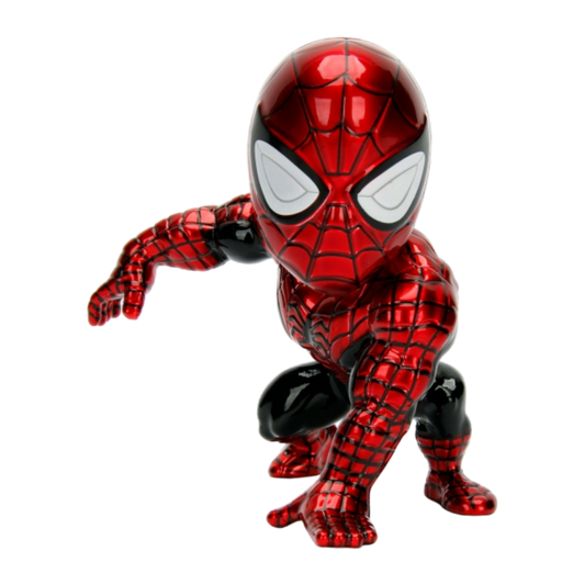 Spider-Man (comics) - Spider-Man Red / Black 4" Metals