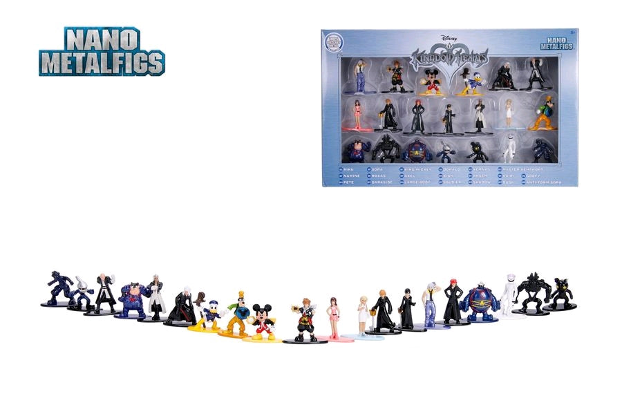 Kingdom Hearts - Nano Metalfigs 20-pack - Ozzie Collectables